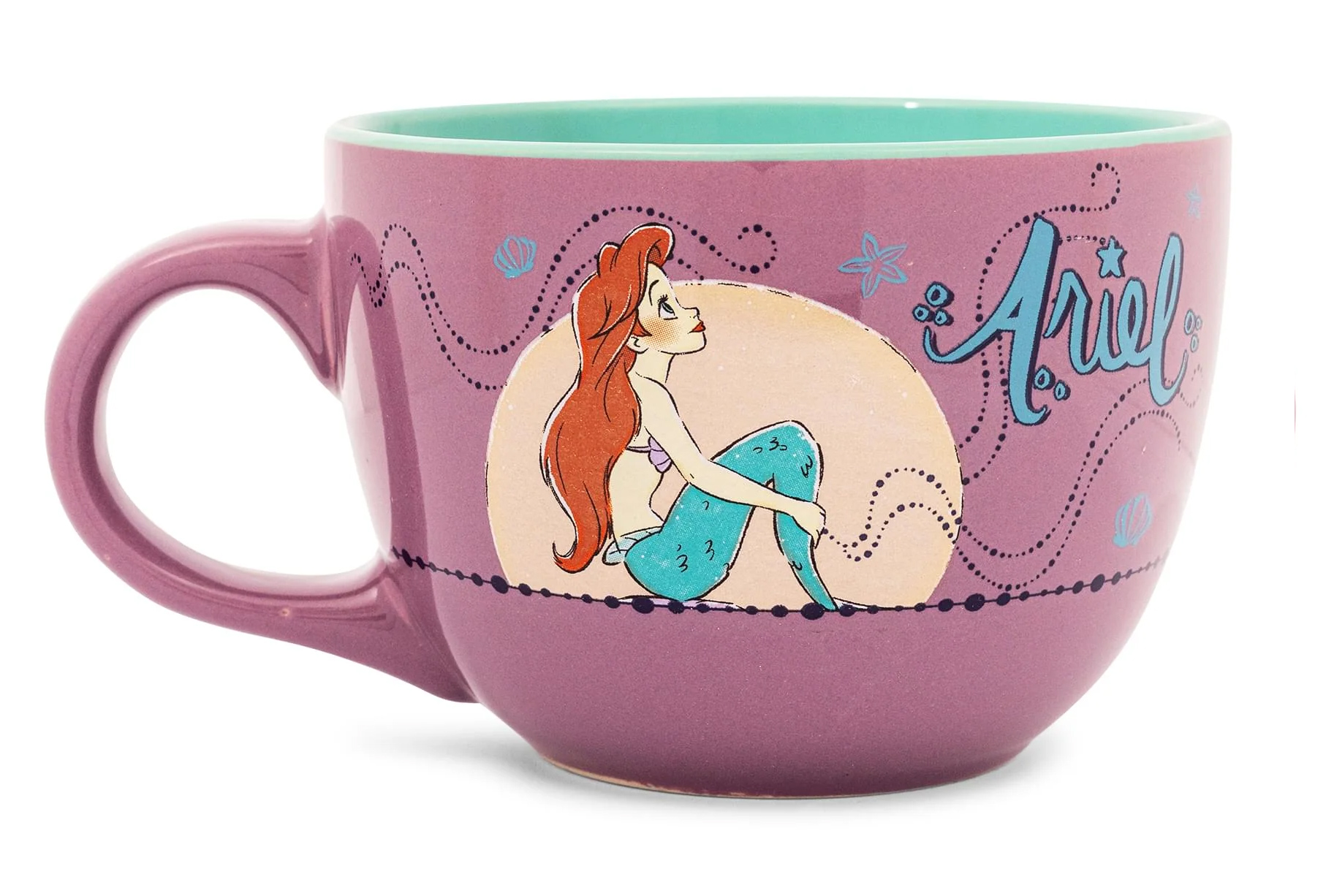 Caneca de Sopa Ariel - A Pequena Sereia