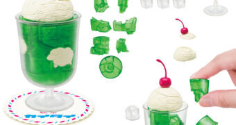 Quebra-Cabeça 3D Kaitai Puzzle: Cream Soda com Refrigerante de Melão e Sorvete