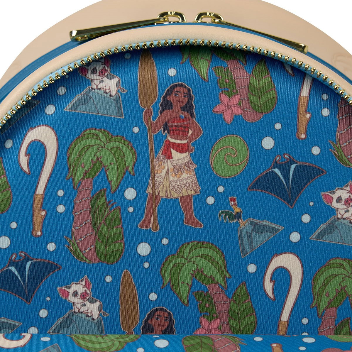 Mini-Mochila Moana com Pua e Hei Hei (Loungefly/Disney)