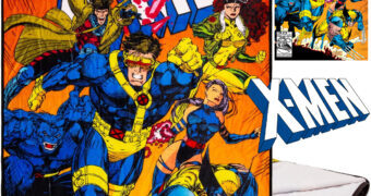 Cobertor de Lance X‑Men Annual Shattershot com Capa de Jim Lee (Marvel Comics)