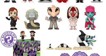 Mini-Figuras Beetlejuice Os Fantasmas se Divertem Mystery Minis