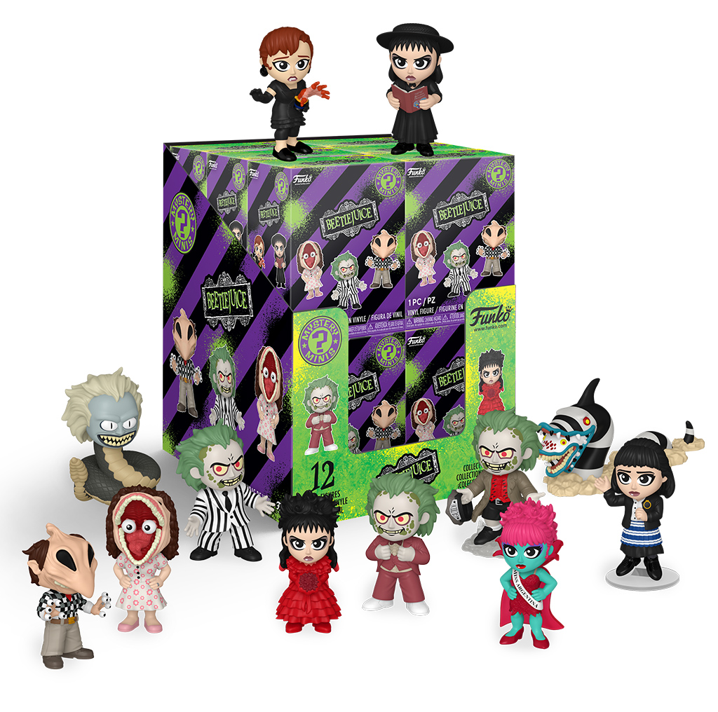 Mini-Figures Beetlejuice Ghosts have fun mystery minis