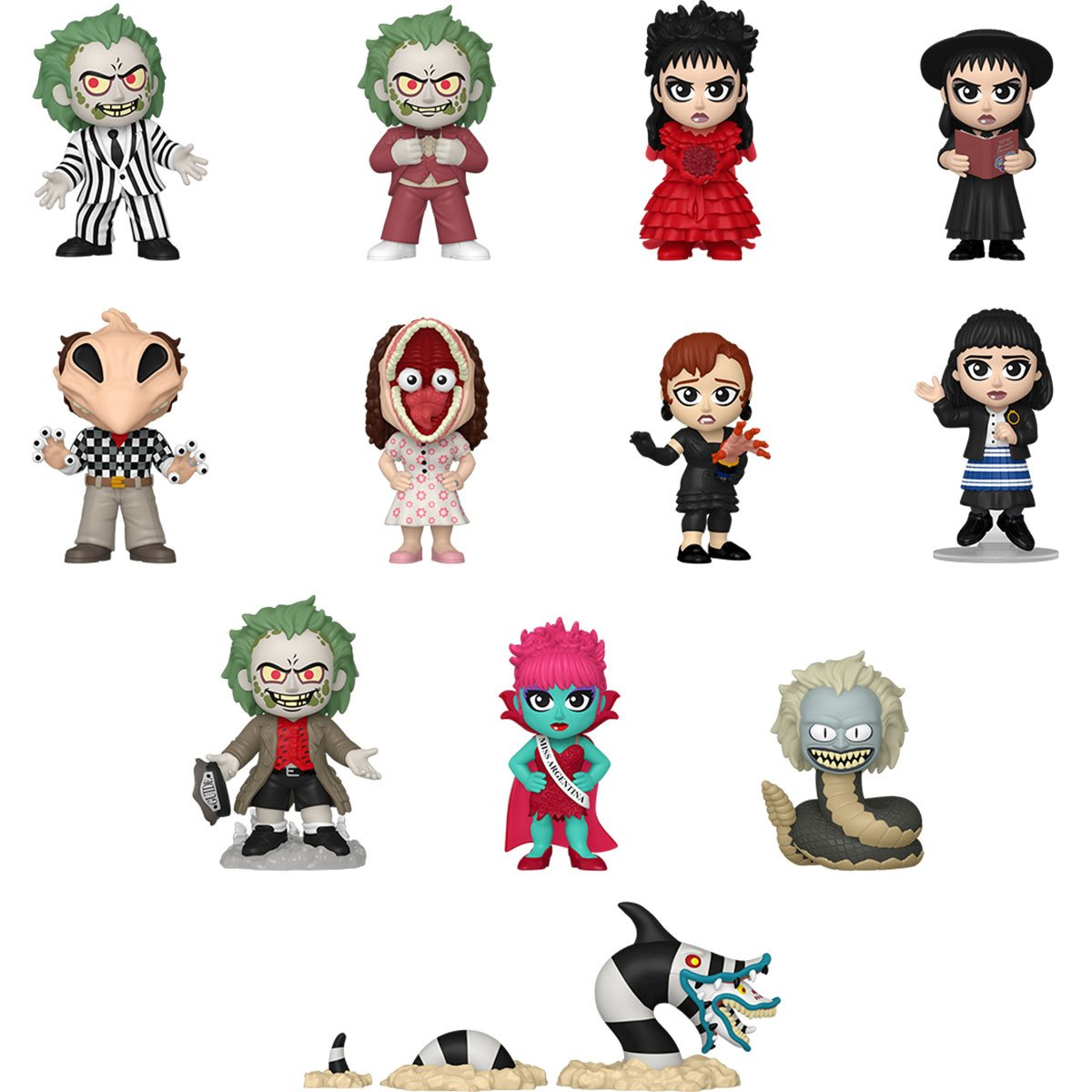 Mini-Figures Beetlejuice Ghosts have fun mystery minis