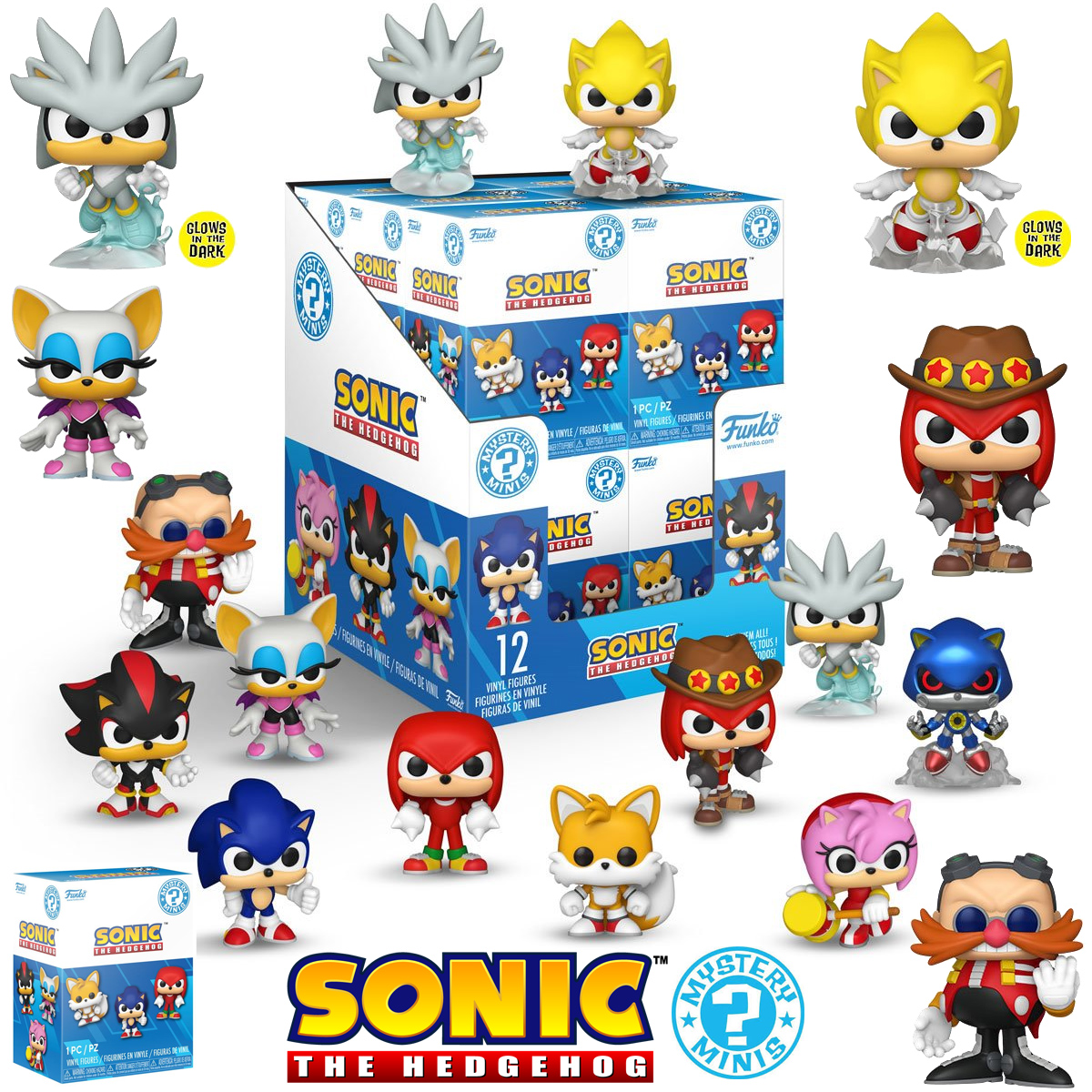 Mini-Figuras Sonic the Hedgehog Mystery Minis (Funko)