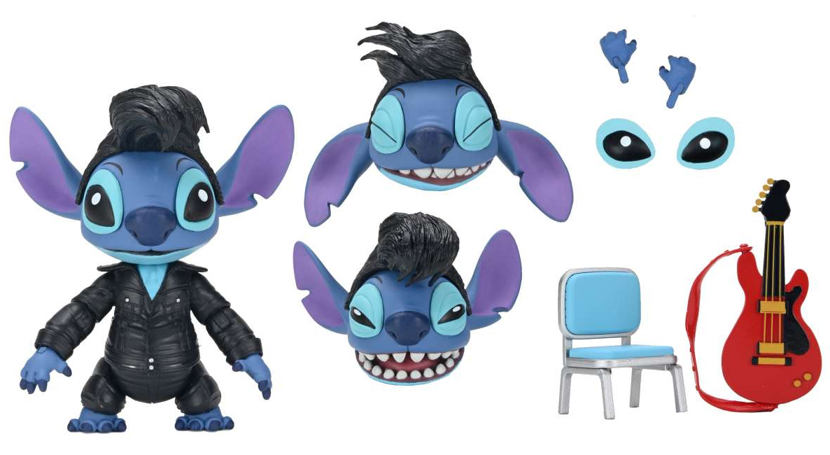 Action Figures Neca Ultimate Stitch Elvis