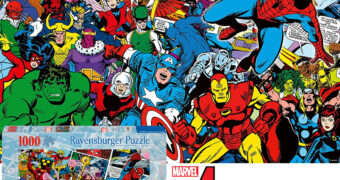 Quebra-Cabeça Marvel Vingadores – Ravensburger Challenge com 1.000 peças