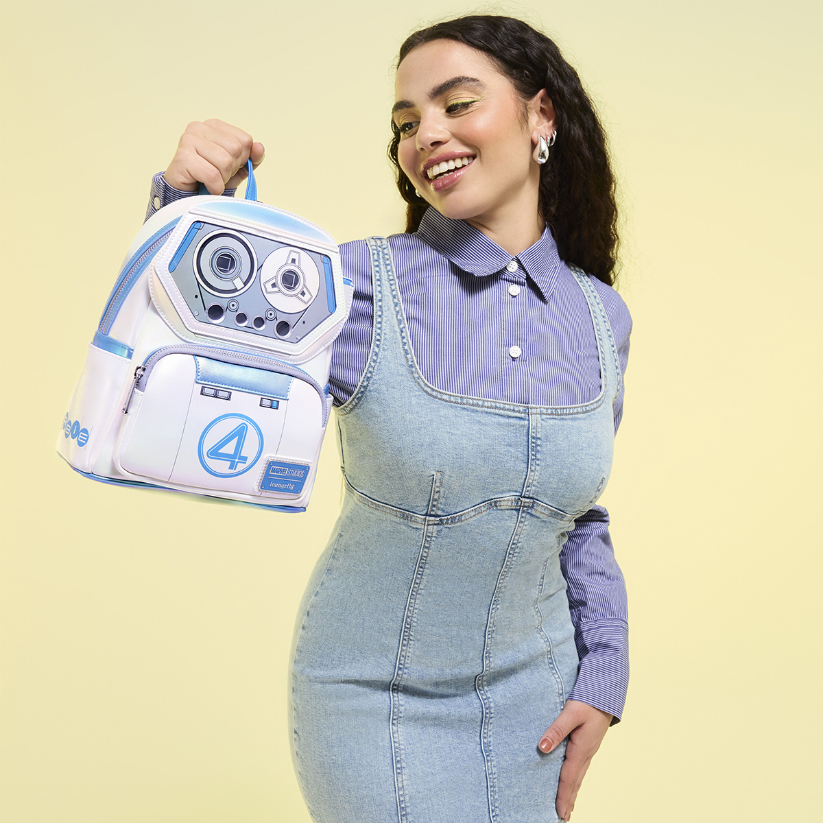 Mini-Mochila H.E.R.B.I.E. do Filme Quarteto Fantástico: Primeiros Passos