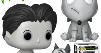 Bonecos Frankenweenie Pop! & Buddy com Victor e Sparky (Tim Burton)