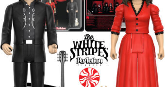 Action Figures The White Stripes “Get Behind Me Satan” ReAction com Jack e Meg