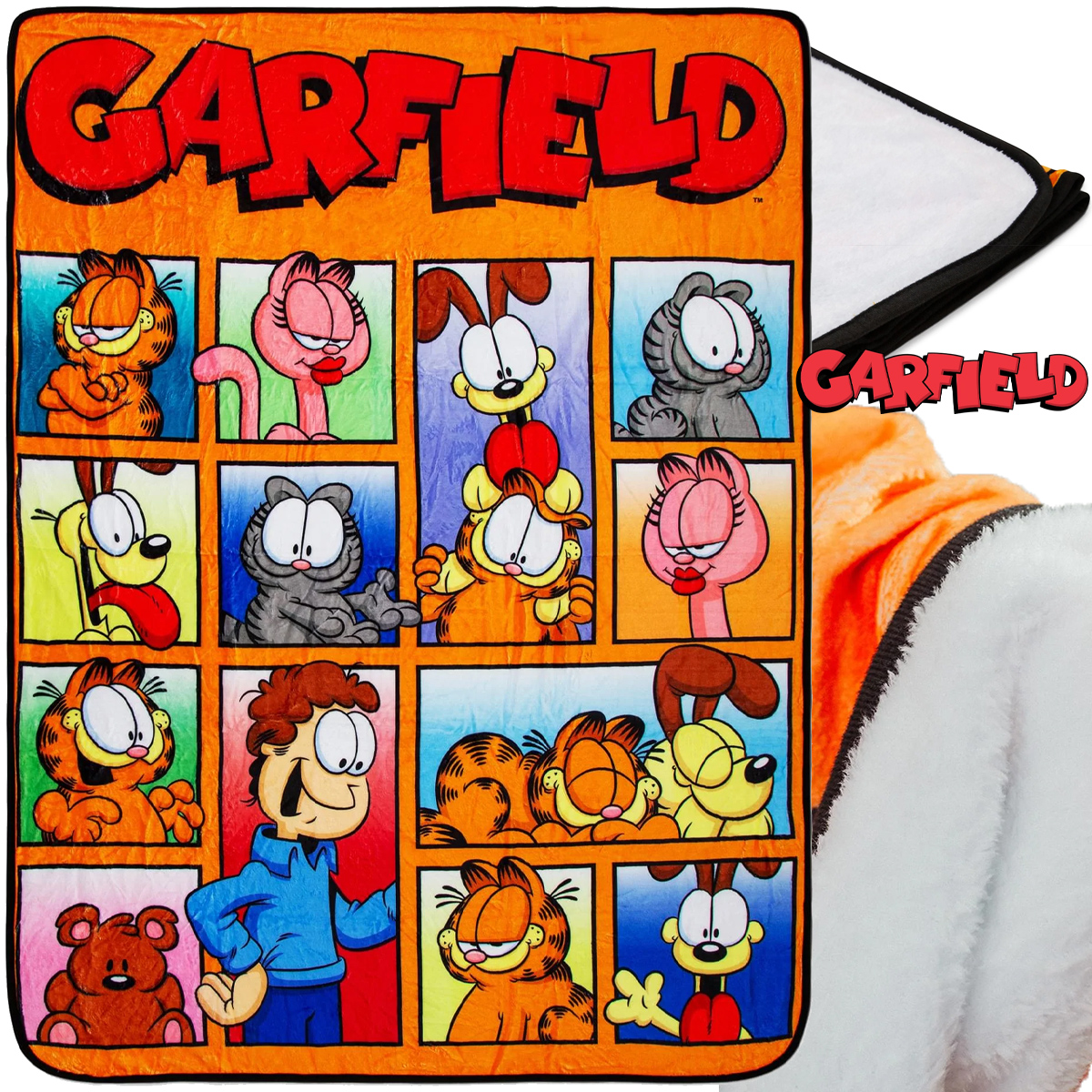 Cobertor de Lance Garfield e Amigos