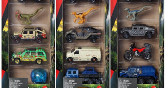 Carrinhos Matchbox Jurassic World: Recomeço em Escala 1:64
