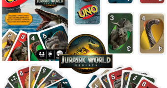 Jogo de Cartas UNO Jurassic World: Recomeço