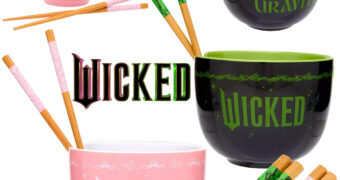 Tigelas Ramen do Filme Wicked: Bruxa Má do Oeste e Bruxa Boa do Sul