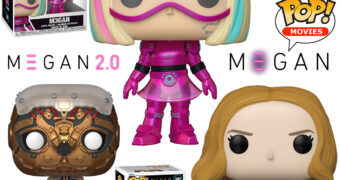 Bonecas Pop! M3GAN: Cyberpunk, Dançando e Cabeça Robótica