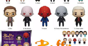 Chaveiros Buffy, a Caça-Vampiros 3D Figural Bag Clips