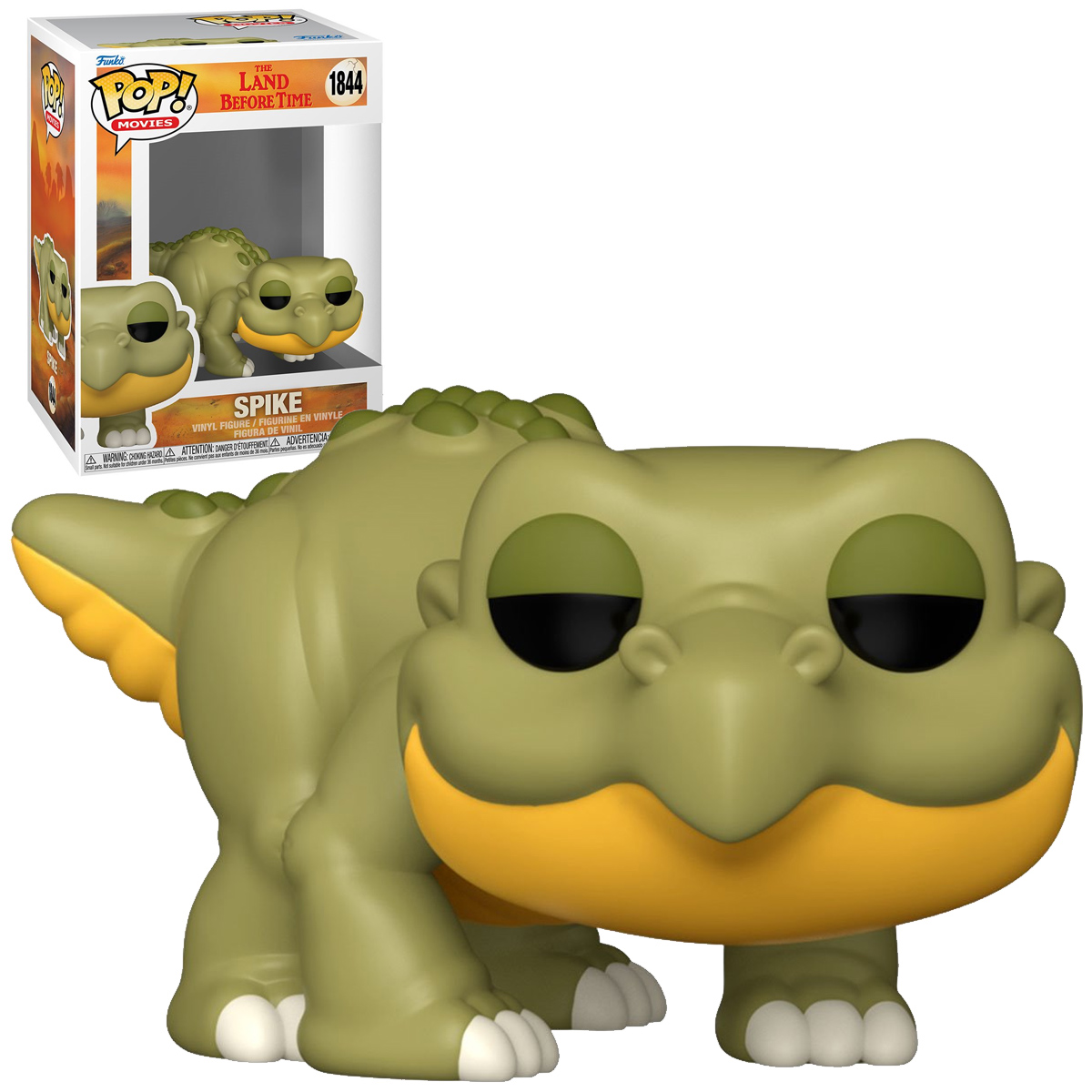 Bonecos Pop! dos Dinossauros do Filme Em Busca do Vale Encantado (The Land Before Time)