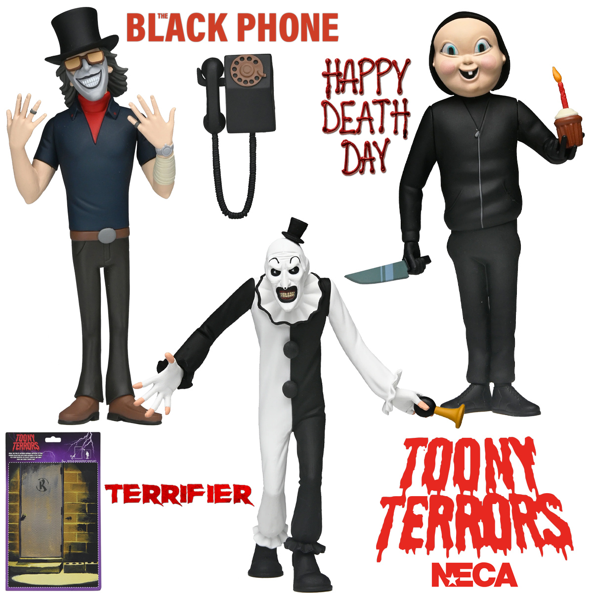 Toony Terrors: A Morte Te Dá Parabéns, O Telefone Preto e Terrifier