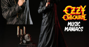 Estátua Ozzy Osbourne, o Príncipe das Trevas Music Maniacs (Black Sabbath)
