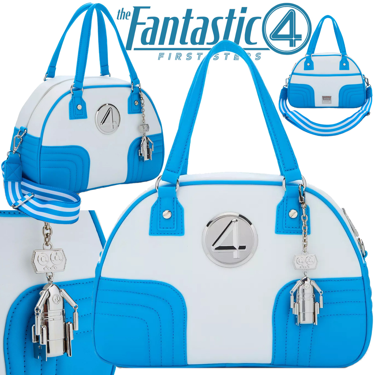Bolsa Tiracolo Quarteto Fantástico: Primeiros Passos (Marvel)