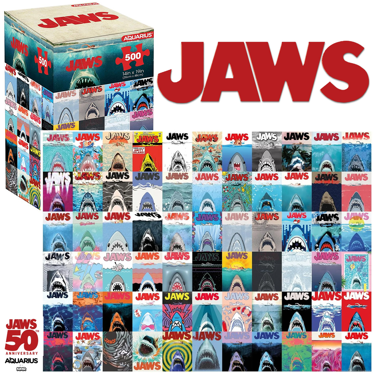 Quebra-Cabeça Tubarão (Jaws) 50 Anos