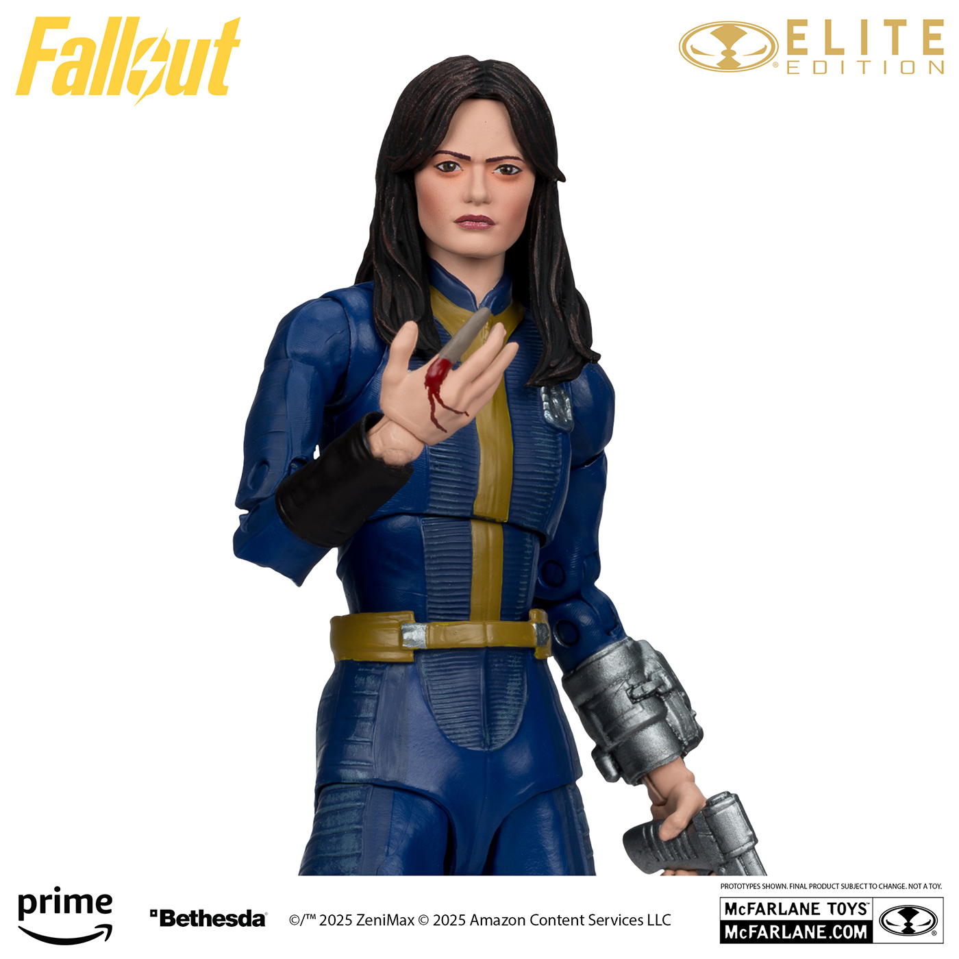 Action Figure da Série Fallout: Lucy e Dogmeat (CX404) McFarlane Elite Edition