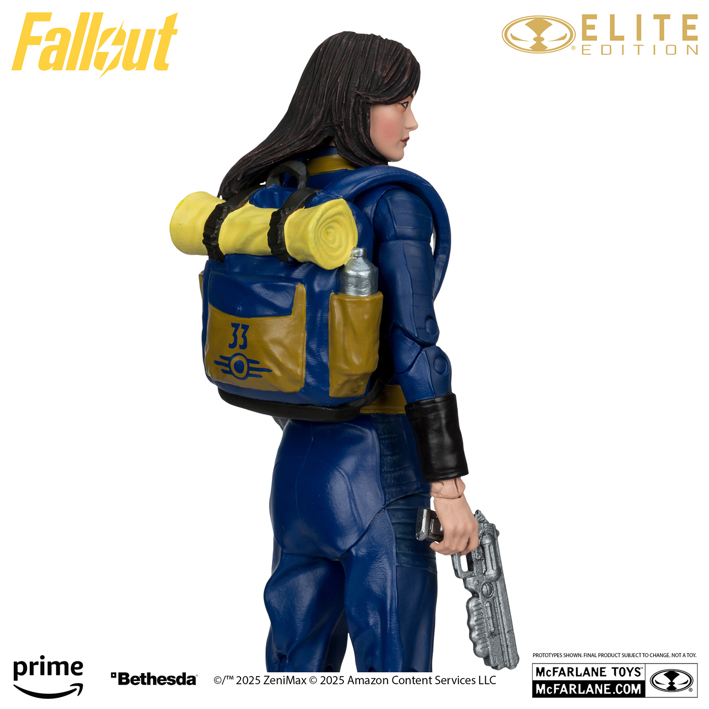 Action Figure da Série Fallout: Lucy e Dogmeat (CX404) McFarlane Elite Edition