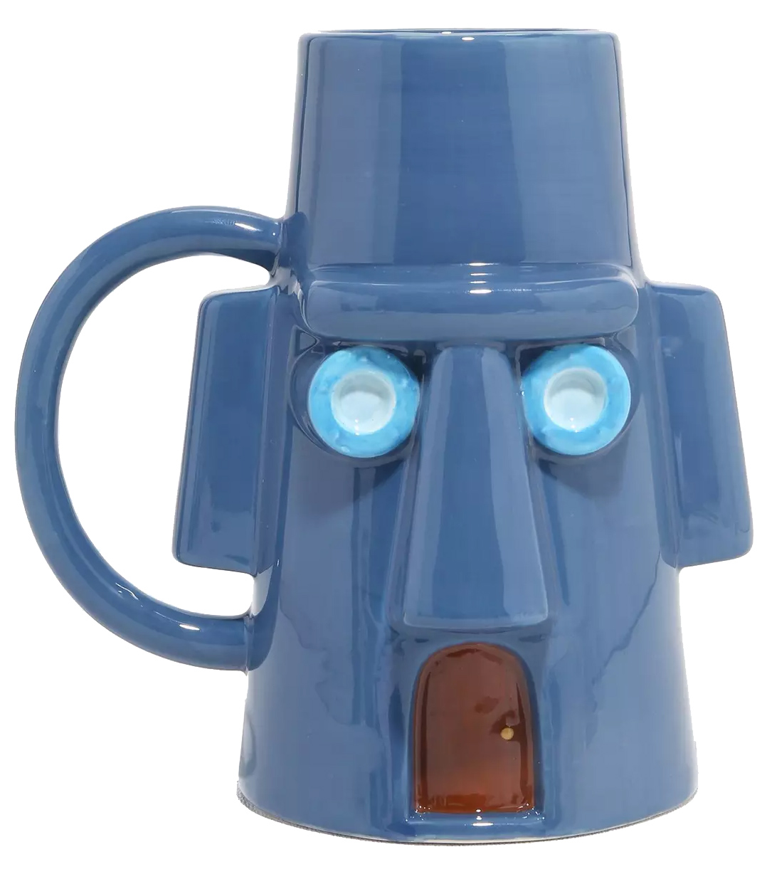 Caneca Casa Moai do Lula Molusco na Fenda do Biquíni (Bob Esponja Calça Quadrada)