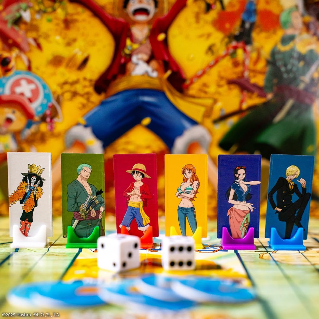 Jogo de Tabuleiro Detetive (Clue) da Série One Piece