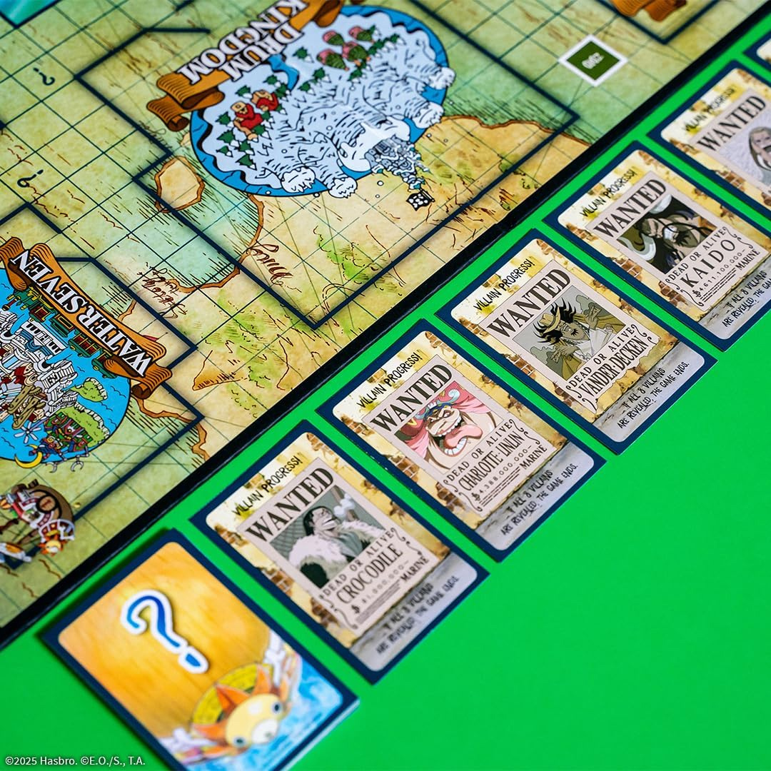 Jogo de Tabuleiro Detetive (Clue) da Série One Piece
