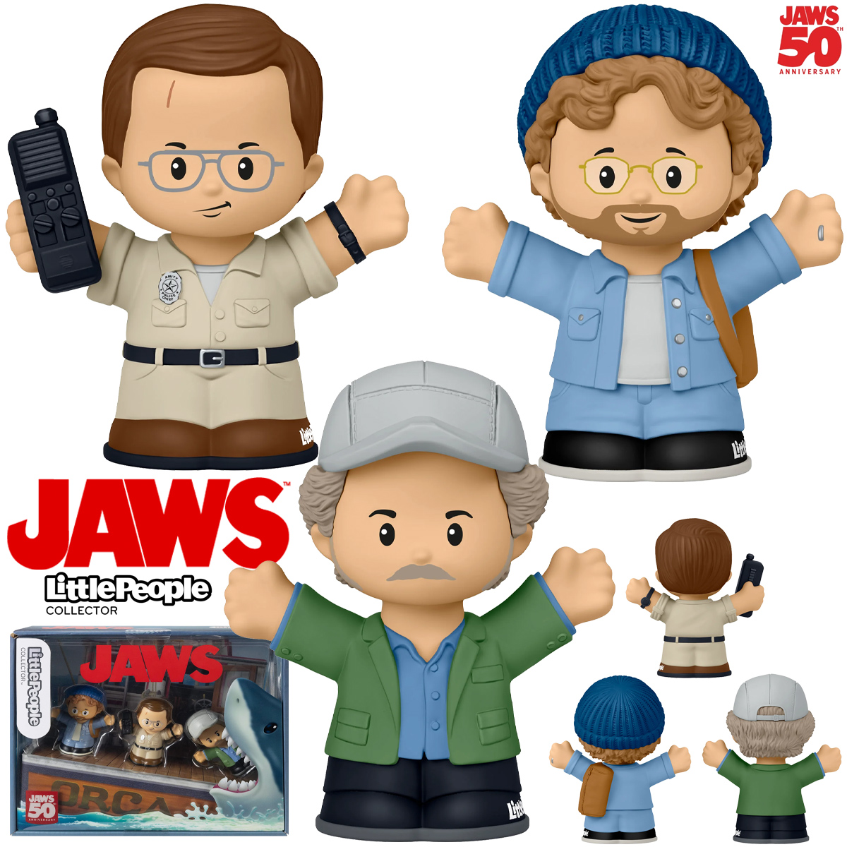 Bonecos Tubarão (Jaws) Little People Collector