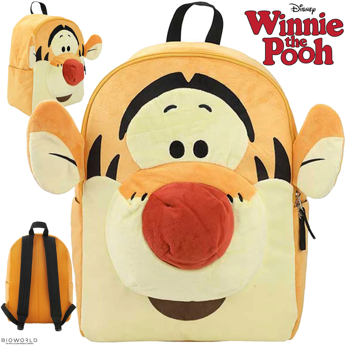 Mochila Laptop Tigrão 3D, o Amigo Saltitante do Ursinho Pooh