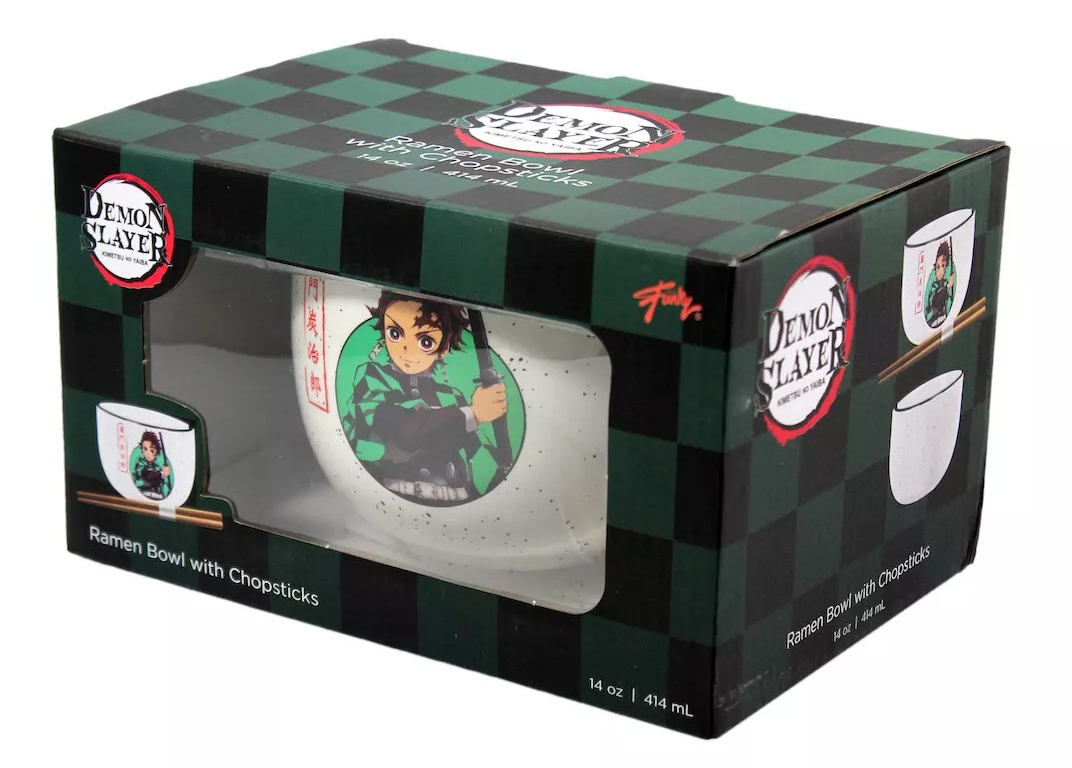 Tigelas de Ramen da Série Anime Demon Slayer: Kimetsu no Yaiba