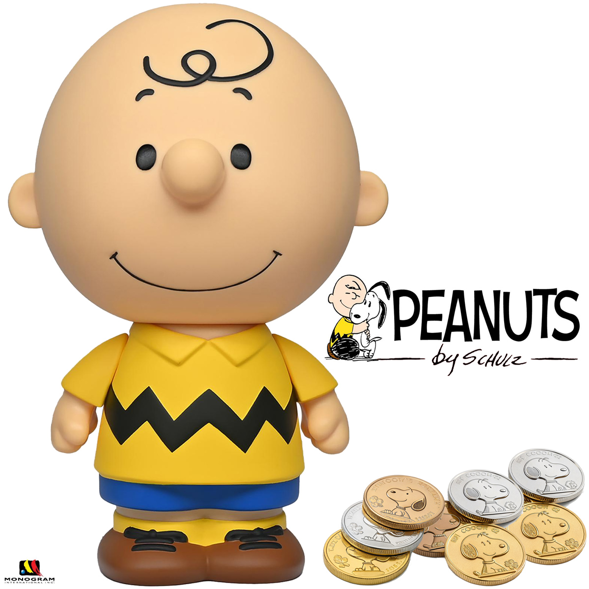 Cofre de Moedas Charlie Brown PVC Figural Bank (Peanuts)