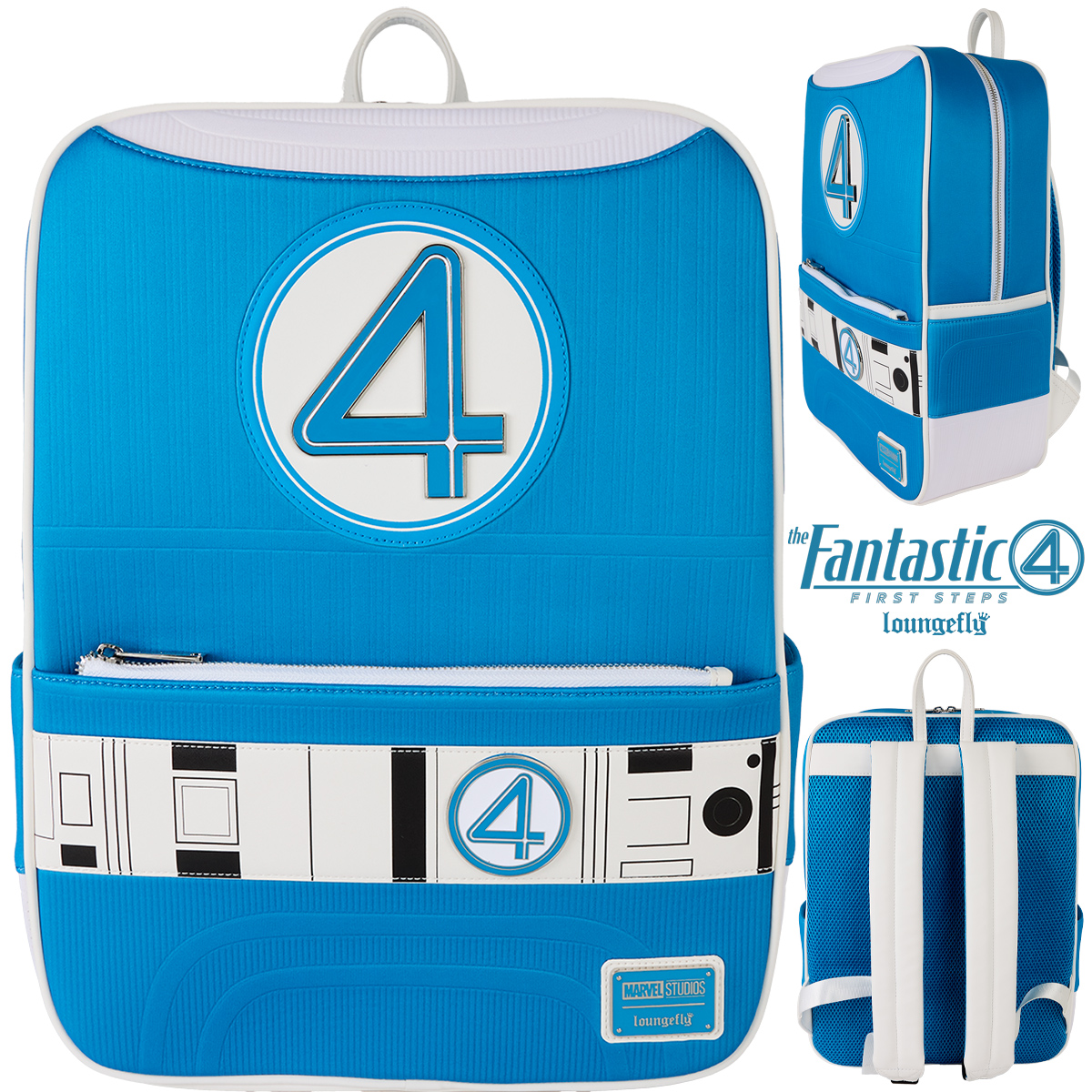 Mochila Laptop Uniforme do Quarteto Fantástico: Primeiros Passos
