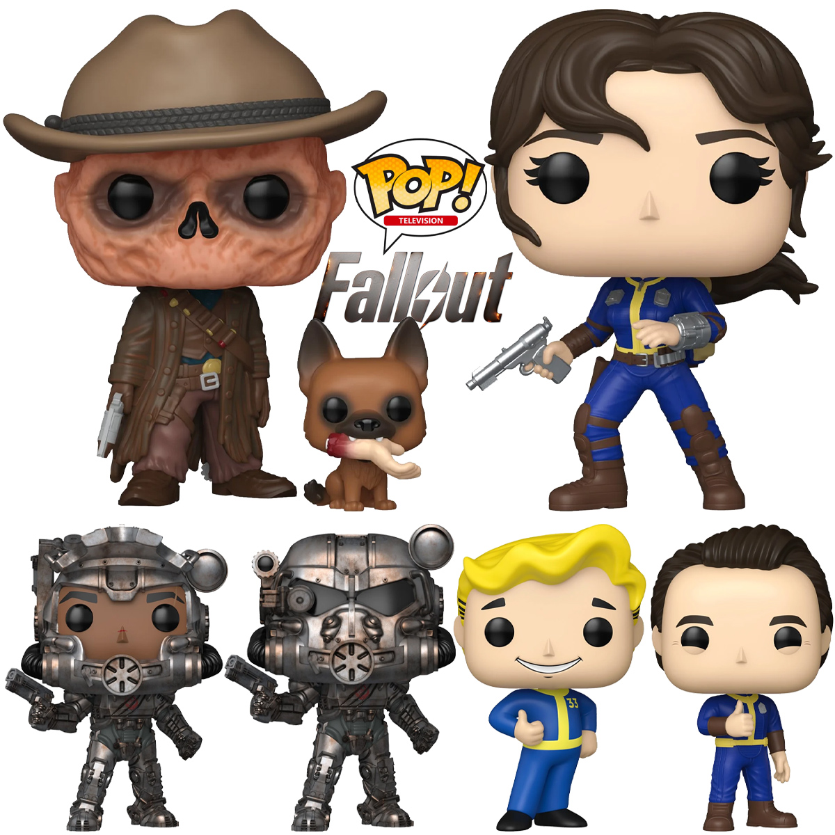 Bonecos Pop! da Série Fallout