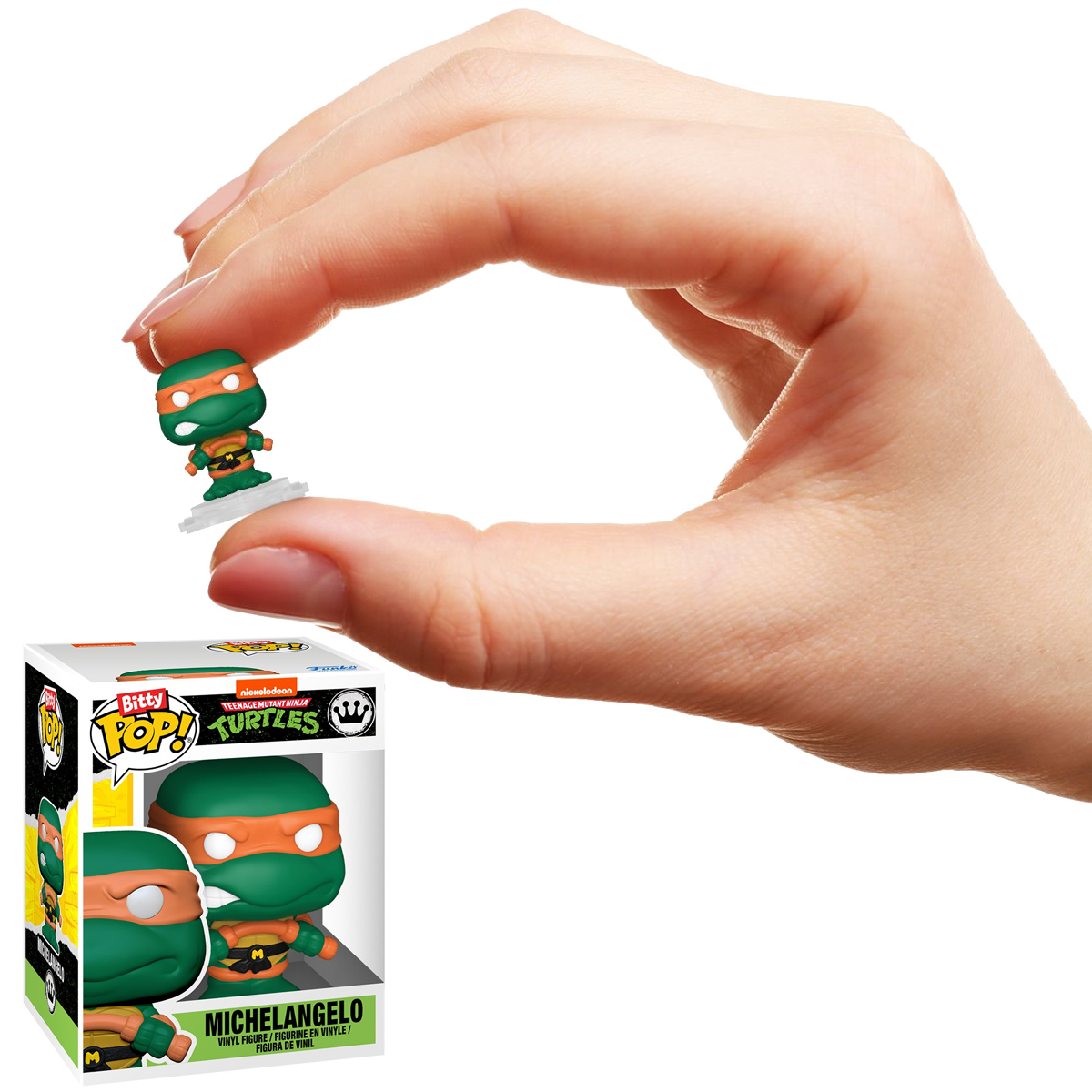 Playset Bitty Pop! Box Tartarugas Ninjas: Covil do Esgoto