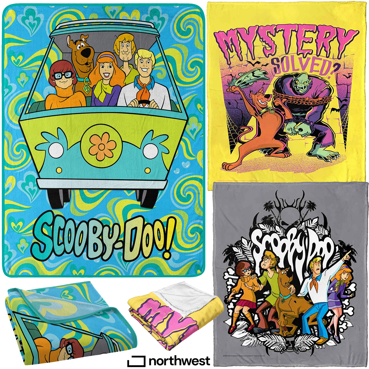 Cobertores de Lance Scooby-Doo e a Gangue Mistério