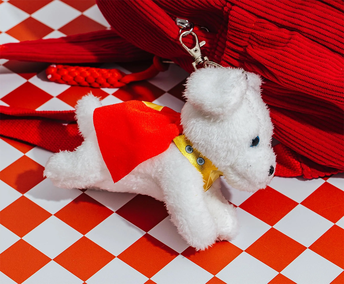 Chaveiro de Pelúcia Krypto, O Supercão do Filme Superman (2025)