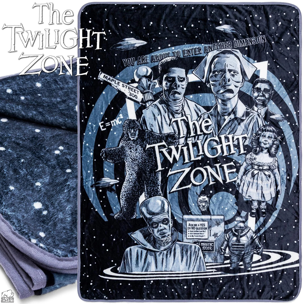 Cobertor de Lance Além da Imaginação (Twilight Zone) de Rod Serling