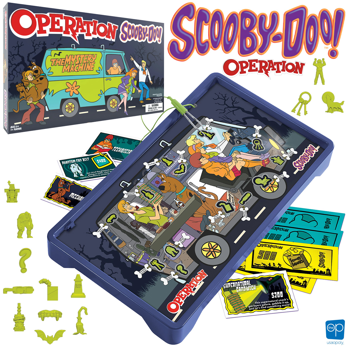 Jogo Operação Scooby-Doo com a Máquina Mistério