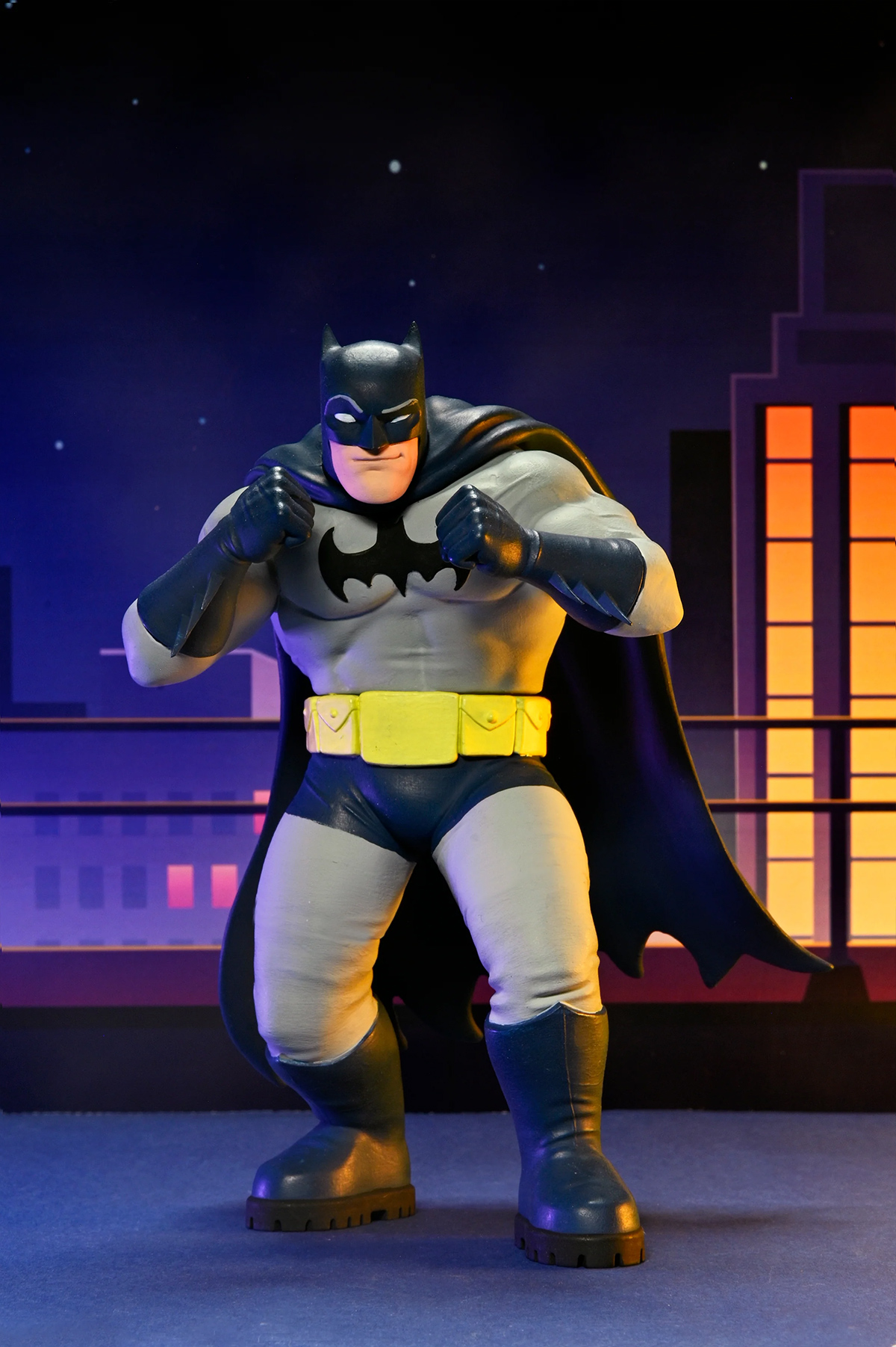 Figuras DC Comics Toony Classics: Batman, Mulher-Gato e Pinguim