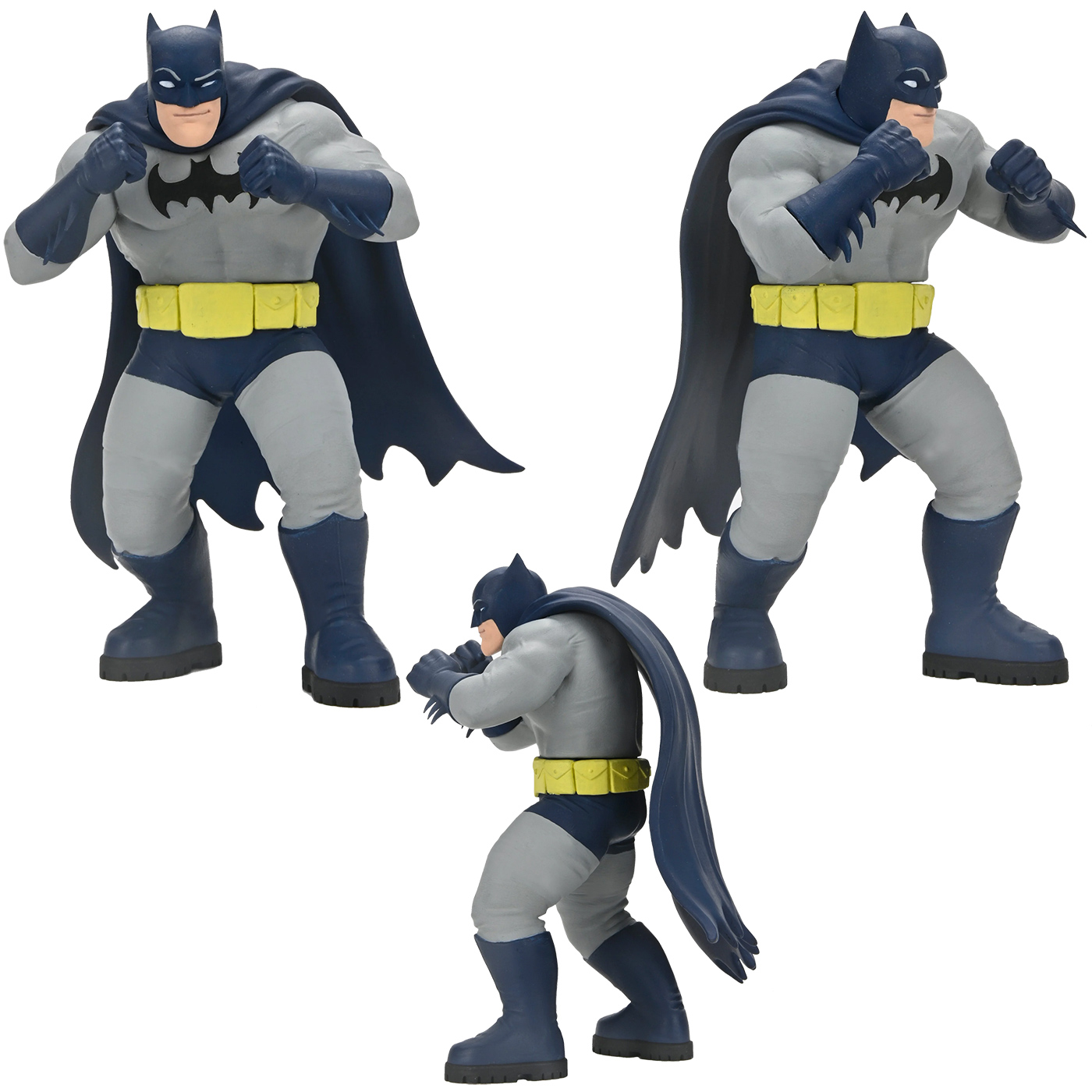 Figuras DC Comics Toony Classics: Batman, Mulher-Gato e Pinguim