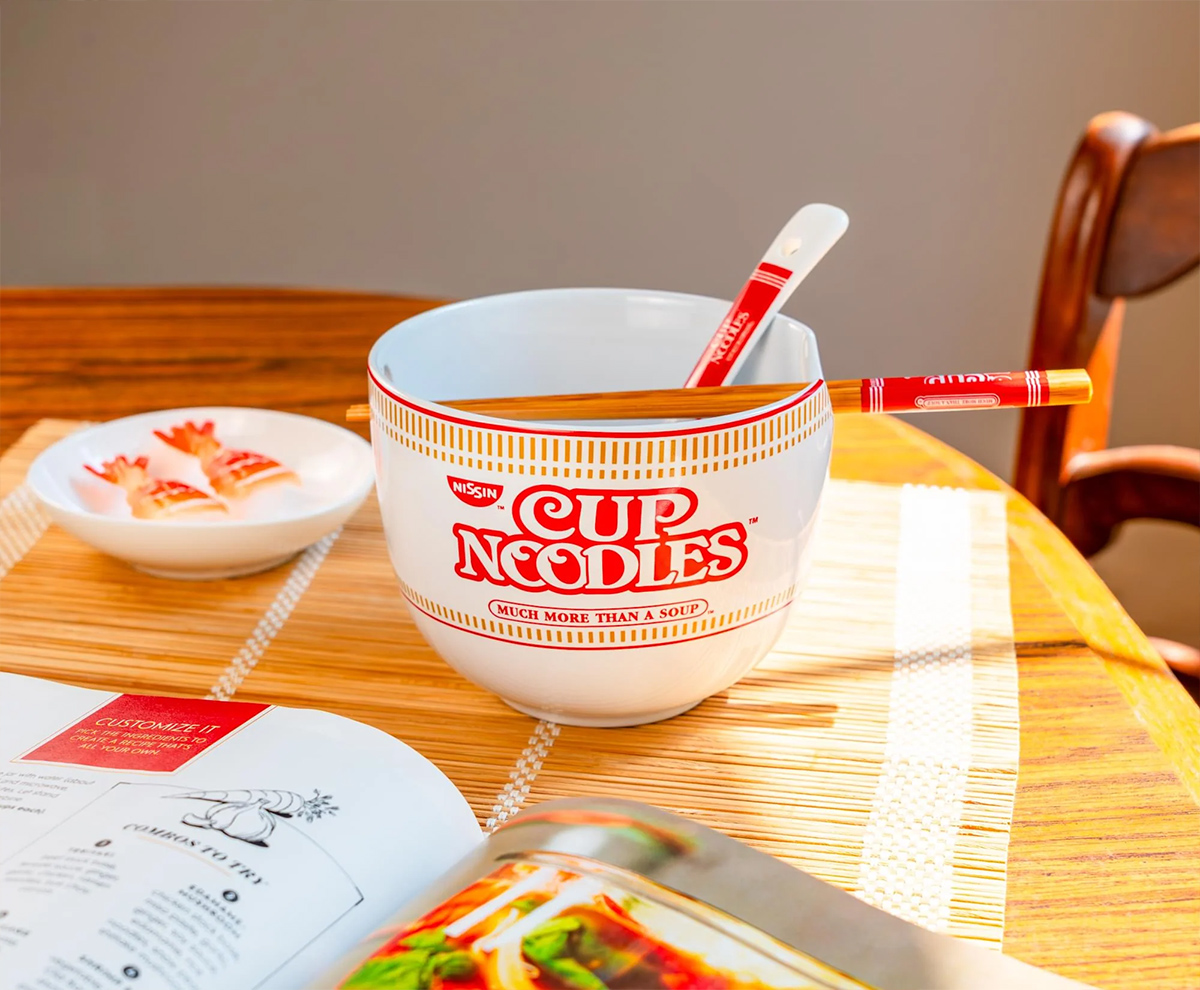 Tigela Ramen com o Clássico Logo Cup Noodles