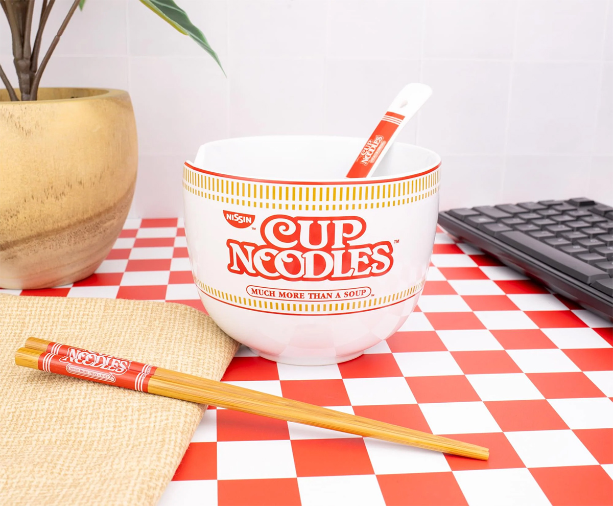Tigela Ramen com o Clássico Logo Cup Noodles