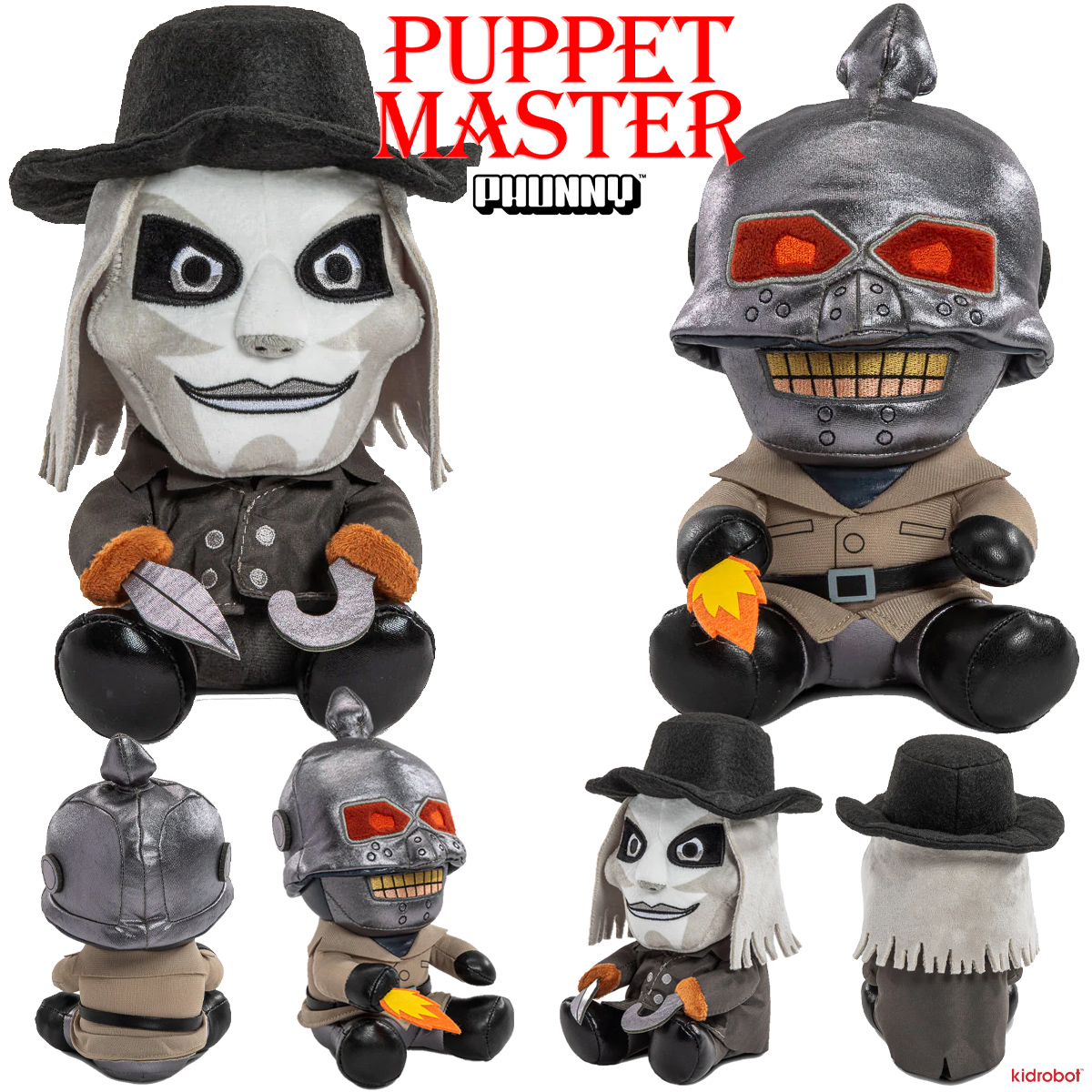 Bonecos de Pelúcia Phunny Puppet Master