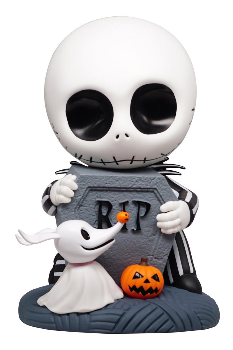 Cofre Jack Skellington e Zero PVC Figural Bank