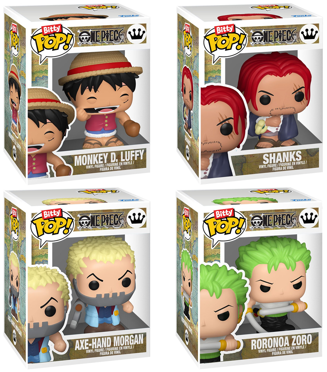 Micro-Figuras One Piece Anime Bitty Pop!