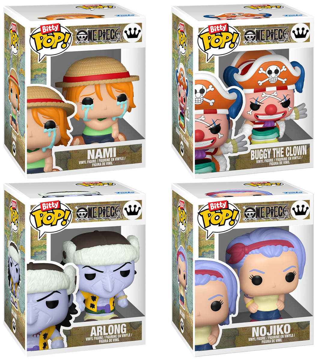Micro-Figuras One Piece Anime Bitty Pop!