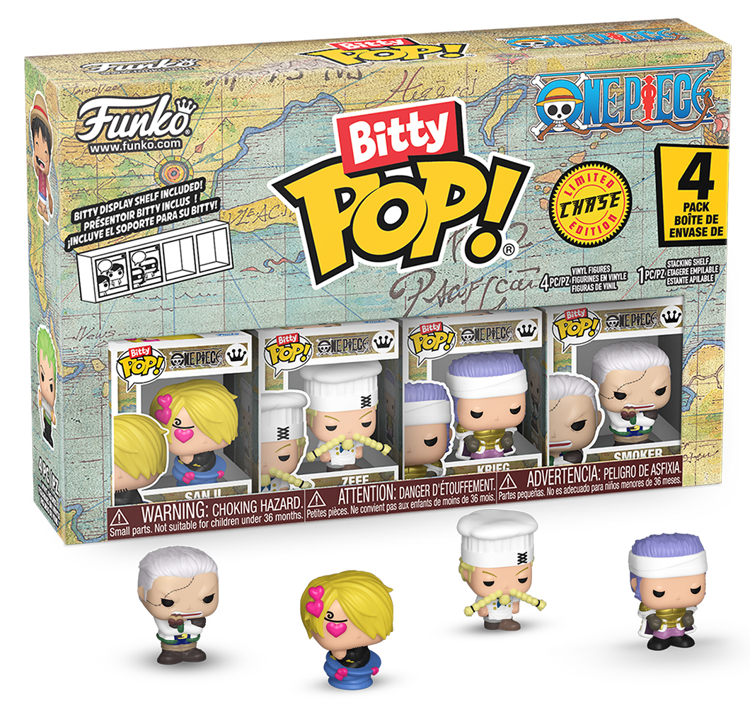 Micro-Figuras One Piece Anime Bitty Pop!