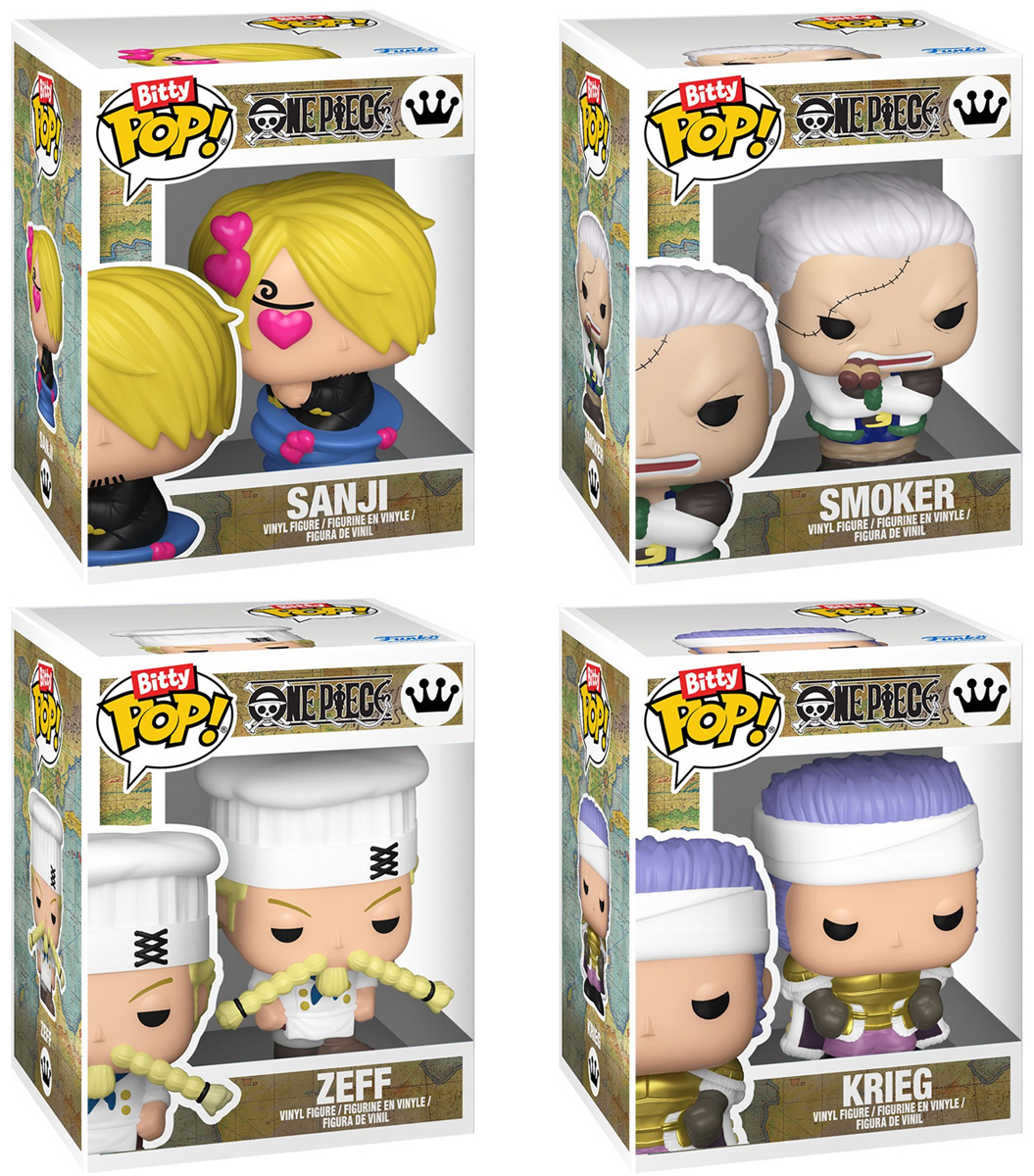 Micro-Figuras One Piece Anime Bitty Pop!